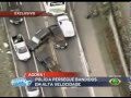 Stupid car chase in Brazil: Like GTA (police car crash)
