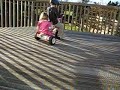Brodie & Imogen on tricycle # 2 Brodie & Imogen on tricycle # 2