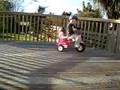 Brodie & Imogen on tricycle # 2