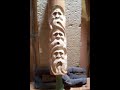 WOODSPIRIT ROLLING PIN CARVED IN STAGES, FOR MY FRIENDS IN THE UK TO HANG IN THEIR NEW KITCHEN, HOPE IT WILL FIT IN OK..