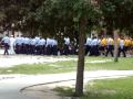 A little marching and the sailors creed by Bravo barracks.