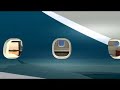 Embraer Lineage 1000 inside