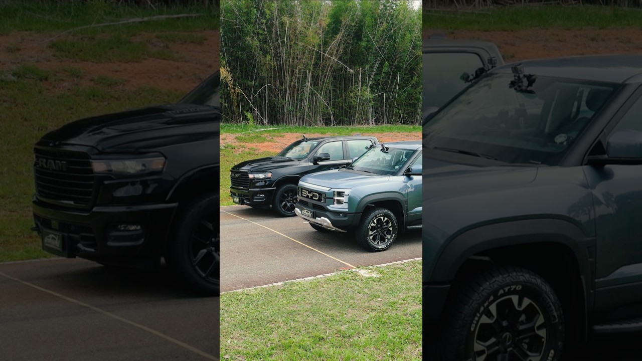 CONFIRA NO CANAL: RAM 1500 X BYD SHARK NO ARRANCADÃO!