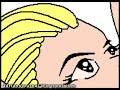 scarlett johansson   speed drawing and painting with mspaint