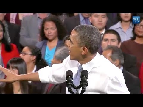 Obama Interrupted By Immigration Activist During Speech