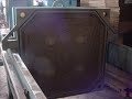 http://www.arnoldeqp.com/5745.aspx77 CU. FT. EIMCO SHRIVER FILTER PRESS - 1200 MM - C.G.R1 - used approx. 77 cu. ft. Eimco Shriver Filter Press with (77) 1200 mm gasketed polypropylene plates. 25 mm cake thickness.  Center feed 4 corner return.  Automatic hydraulic closure with control panel and automatic plate shifter.  Approx. OAD - 24 ft. long x 5 ft. 6 in. wide x 7 ft. high. This press is being offered either as-is or reconditioned to include cleaning & re-painting re-cloth re-gasket (if necessary) check cylinder & hydraulic system and includes a new hydraulic pump.  A 30 day warranty will be issued on a reconditioned press.   Price below is as-is.  Add $12000.00 to recondition.  F.O.B. - CLEVELAND OHARNOLD EQUIPMENT COMPANY P.O. Box 22960Cleveland, Ohio 44122Phone: 216-831-8485Fax: 216-831-8414 http://www.arnoldeqp.com