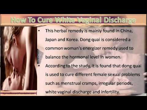 how to cure white discharge