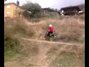 yo en moto i ... marcos cayendo xD