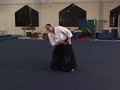 Aikido Weapons Techniques : Aikido Weapons: Tantodori Knife Disarming With Pressure on Elbow