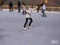 Schlittschuhlaufen in New York/ ice skating in new york Schlittschuhlaufen in New York/ ice skating in new york