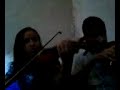Hino 131 CCB - Dueto de violinos *Lais Teixeira e Job Abner*