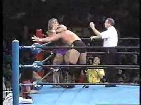 1991.12.12 SWS&WWF Million Dollar Man VS Texas tornado