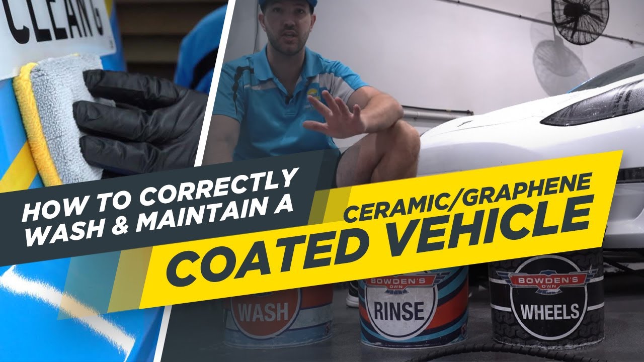 How to Correctly Wash & Maintain Your Ceramic or Graphene Coated Car