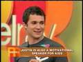 JUSTIN KREDIBLE (magic) on RACHAEL RAY (Kids Choice Awards)