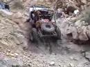 Steve going up the Big Fall on Axle Alley