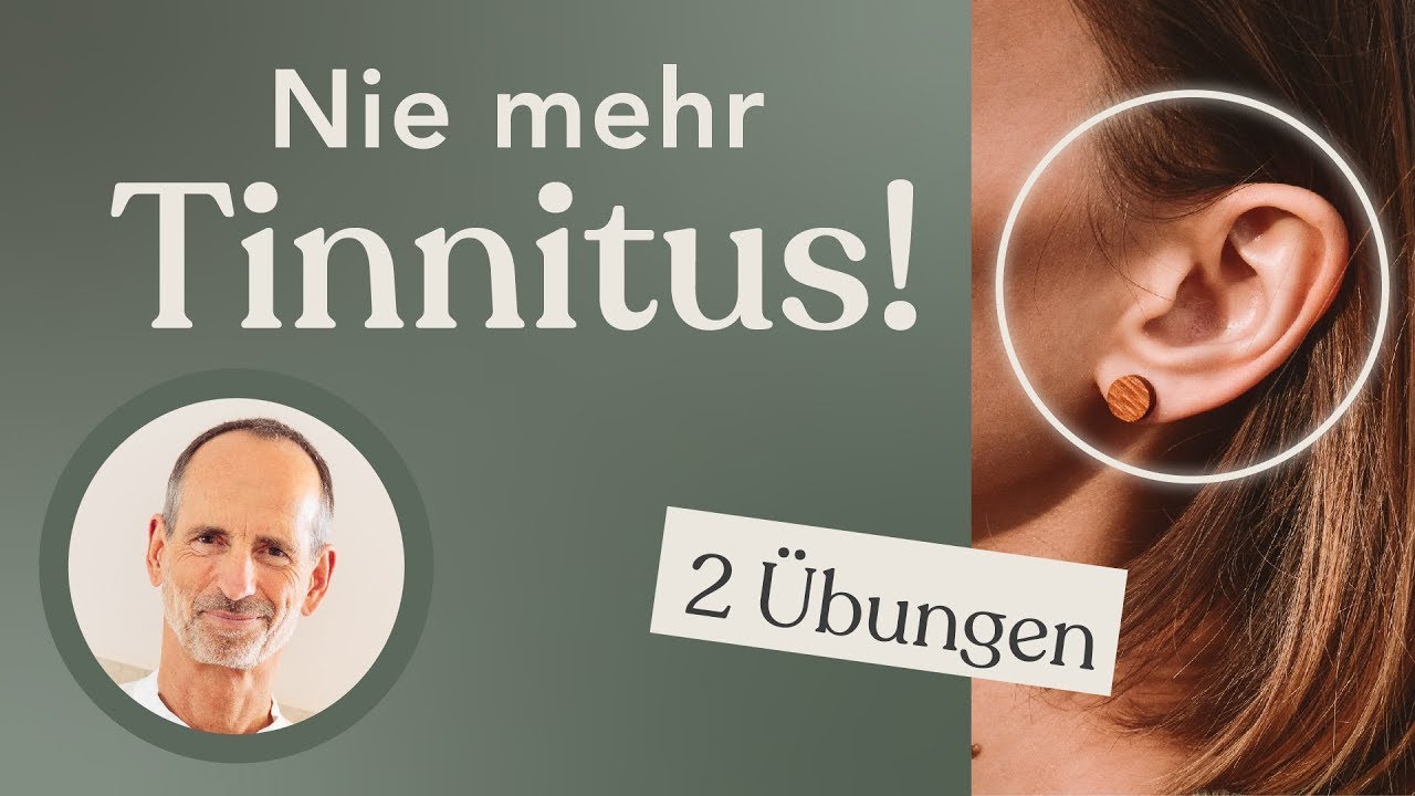Tinnitus loswerden 👂 Warum genau diese 2 Übungen helfen können