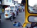 A ride through the streets of Daet on a Tricycle