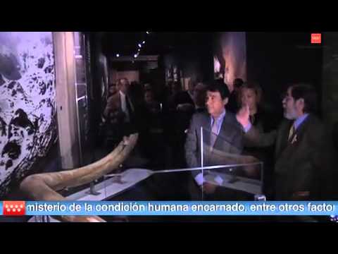 PresidenciaComMadrid - El Presidente de la Comunidad de Madrid, Ignacio González, acompañado por el director del Museo Arqueológico Regional, Enrique Baquedano, presenta Arte sin a...