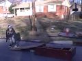 Fredsta skateboarding
