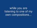 i heard this song the first time played by joe pass on intercontinental. lateron john coltranes 
verson and a very nice one by dusko goykovich which i also love very much. it took quite some 

time to work this one out and until i was sort of satisfied with the result.