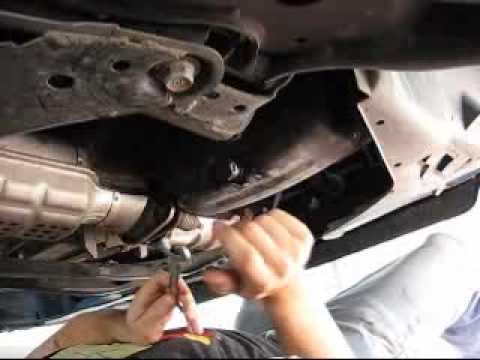 how to change the oil in a car