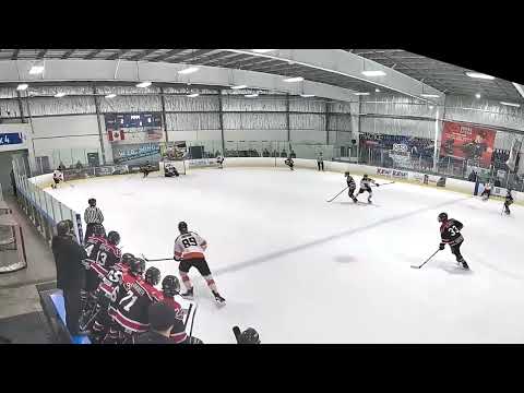 Liam Wouters #17 Brantford 99ers vs Don Mill Flyers Marlboros Winter classic