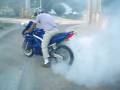 SV 650 burn de cochon!!!