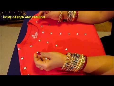 how to fasten rhinestones to clothing