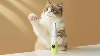 video thumbnail Partial cut dog and cat hair clipper hygiene grooming device JP-6910 youtube