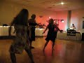 Suzanne doing the superman dance