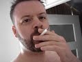 Smokin after takin a shower Smokin after takin a shower