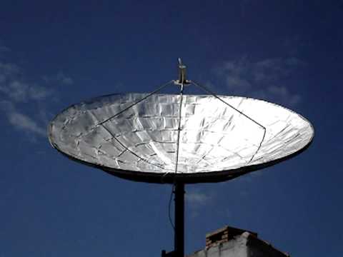 Melhorando o sinal da Antena Parabolica a custo zero