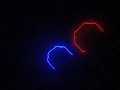 violet-2dmx blue and red dmx laser from stage ape lighting