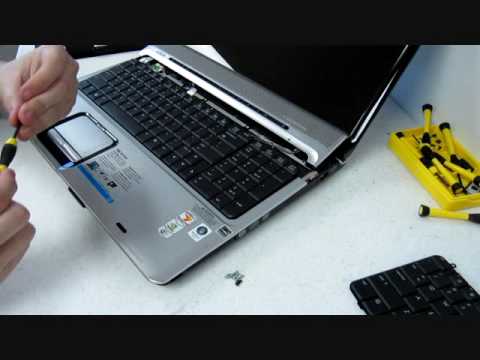 how to remove keyboard from hp pavilion zv6000