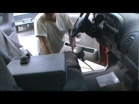 how to dye carpet in a car