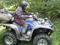 Stuck in a ditch with my Grizzly 700 - 01