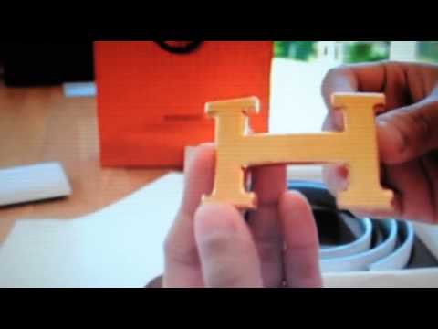 how to tell a fake hermes h belt