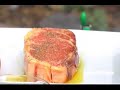 Grilling a Steak