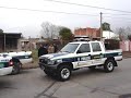 Despliegue policial luego de llamar al 911