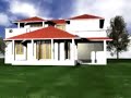 Rotation view of prefab home on AutoCad Rotation view of prefab home on AutoCad