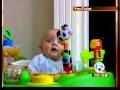 Baby Freaks Out When Mom Blows Her Nose - baby, freak out, kids, laughing, mom, scared