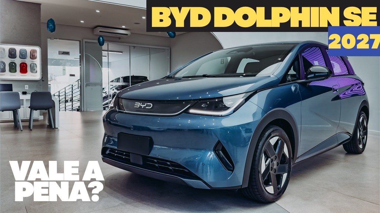 NOVO BYD DOLPHIN SE 2027 E PORQUE ELE VAI ACABAR COM O  DOLPHIN GS!