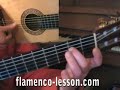 flamenco guitar lesson  Antonio Fernandez