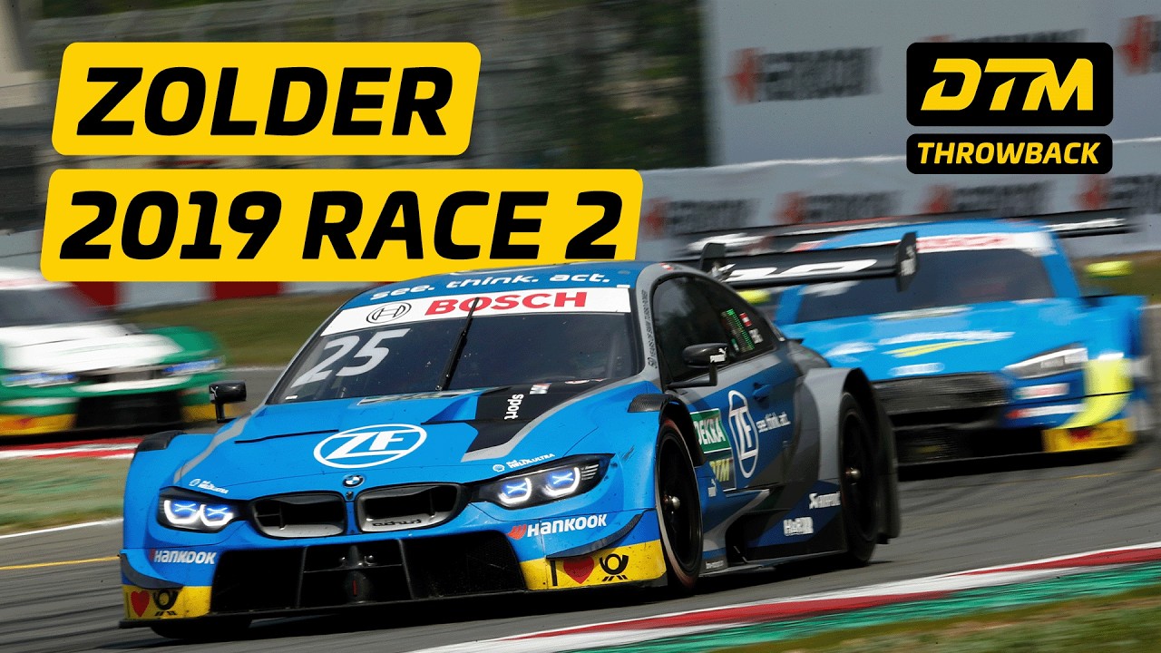 Drama at Zolder! Fire, Safety Cars & Maiden Victories | Zolder Race 2 Re-Live | DTM 2019