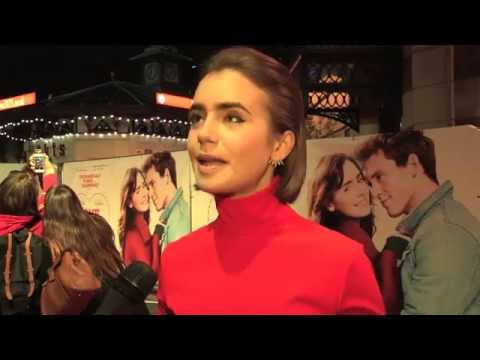 Love, Rosie - Lily Collins, Tamsin Egerton, Cecilia Ahern - World Premiere interviews