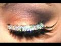 MAC Starflash Makeup:  Dramatic Diva!