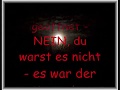 Ich hatte dich lieb!!!