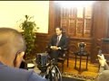 Straus meets the press