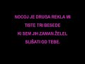 Karaoke - Mladi Dolenci - Nocoj je druga rekla mi