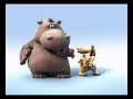 Nilpferd,singt,